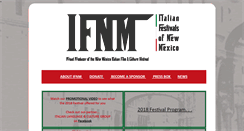 Desktop Screenshot of italianfilmfest.org
